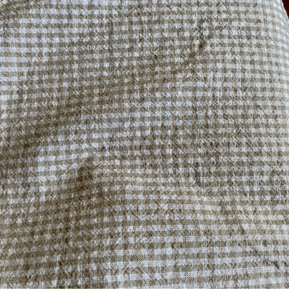 *Last chance!* Vintage Linen Blend Gingham Pants - Picture 11 of 11